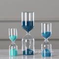 Houlglass High Borosilicate Glass Blue Hlouglass Χρονοδιακόπτη